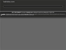 Tablet Screenshot of ladridos.com